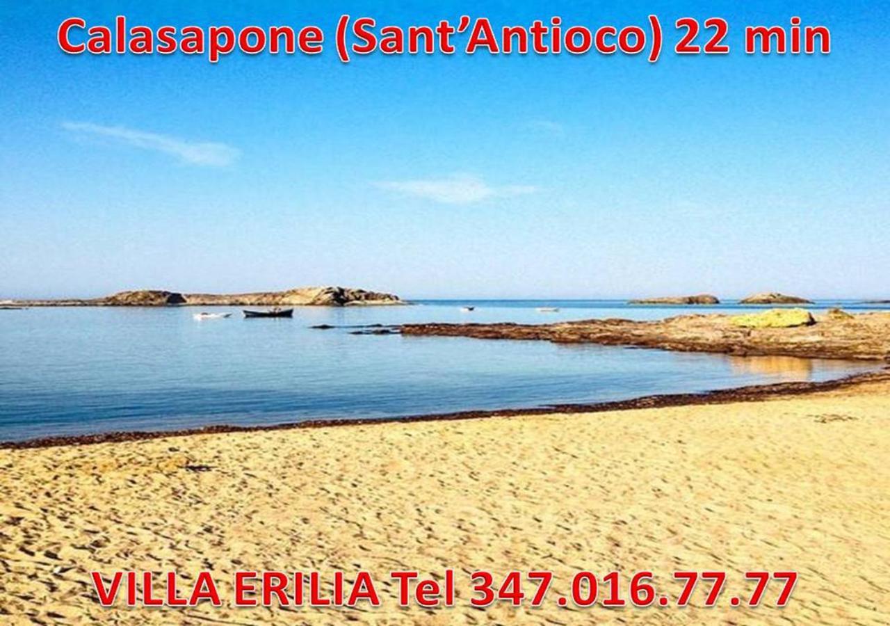 Villa Erilia San Giovanni Suergiu Luaran gambar