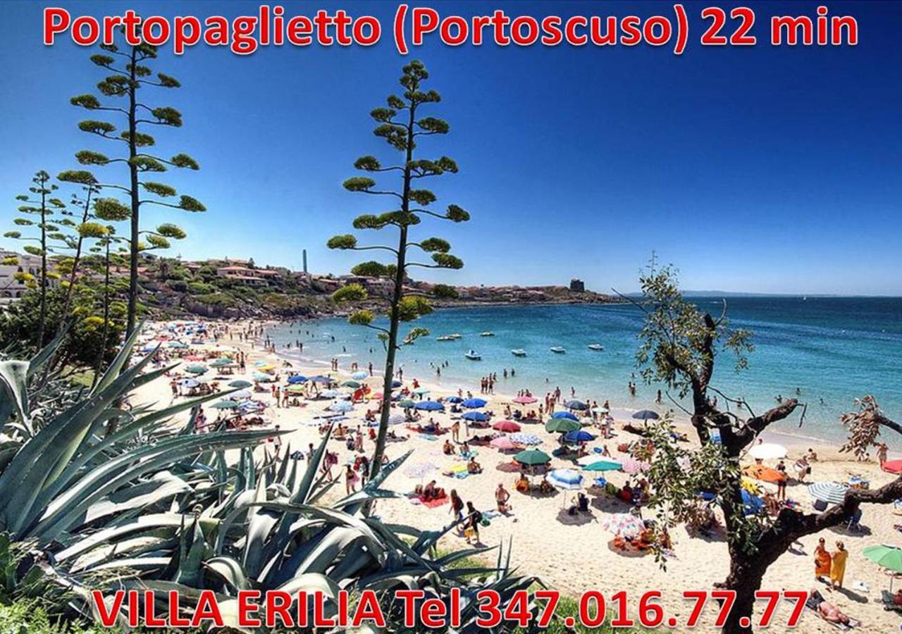 Villa Erilia San Giovanni Suergiu Luaran gambar