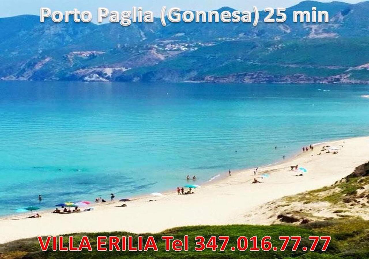 Villa Erilia San Giovanni Suergiu Luaran gambar